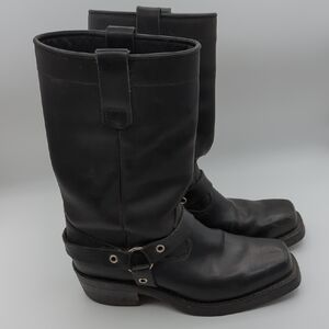Dayton Motor Cycle Or Riding Boots Size 6E Mens Or 8 Women's